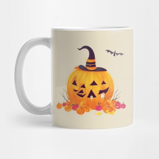 Funny Halloween pumpkin Mug